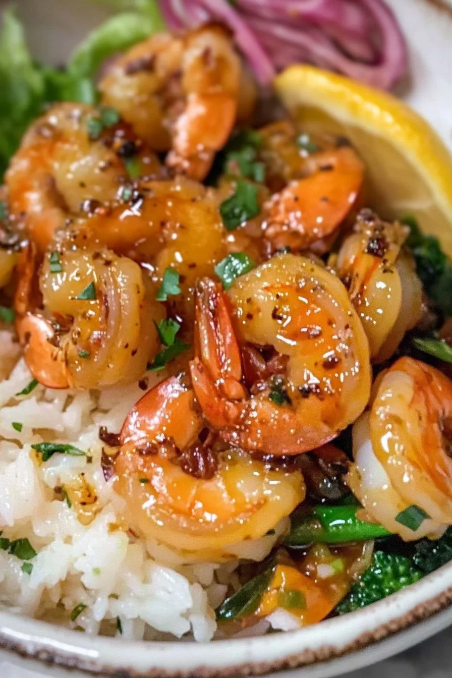 Rainbow shrimp meal