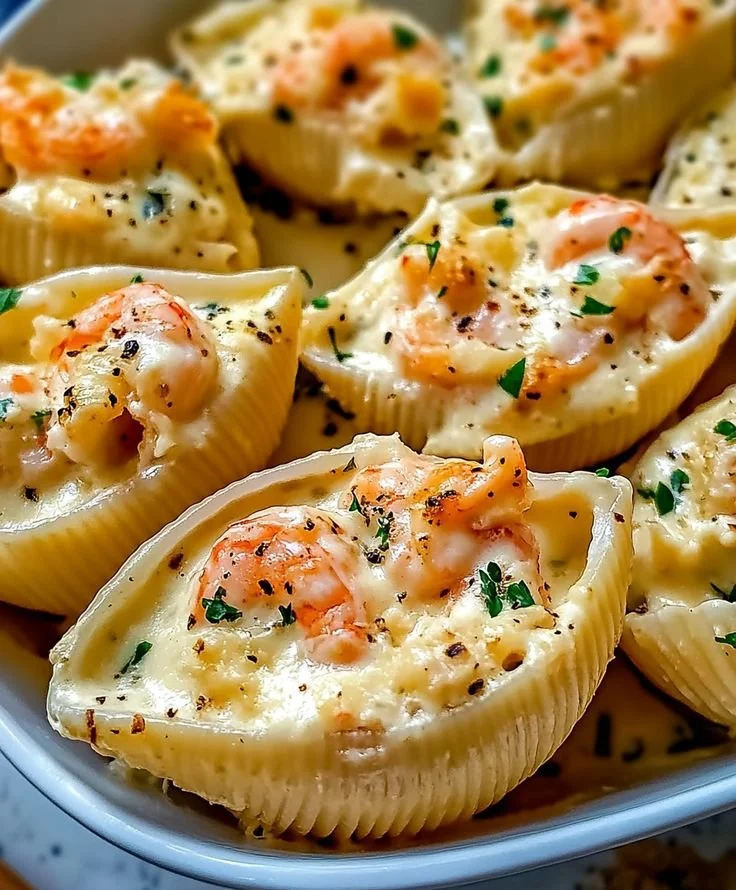 Seafood Stuffed Shells