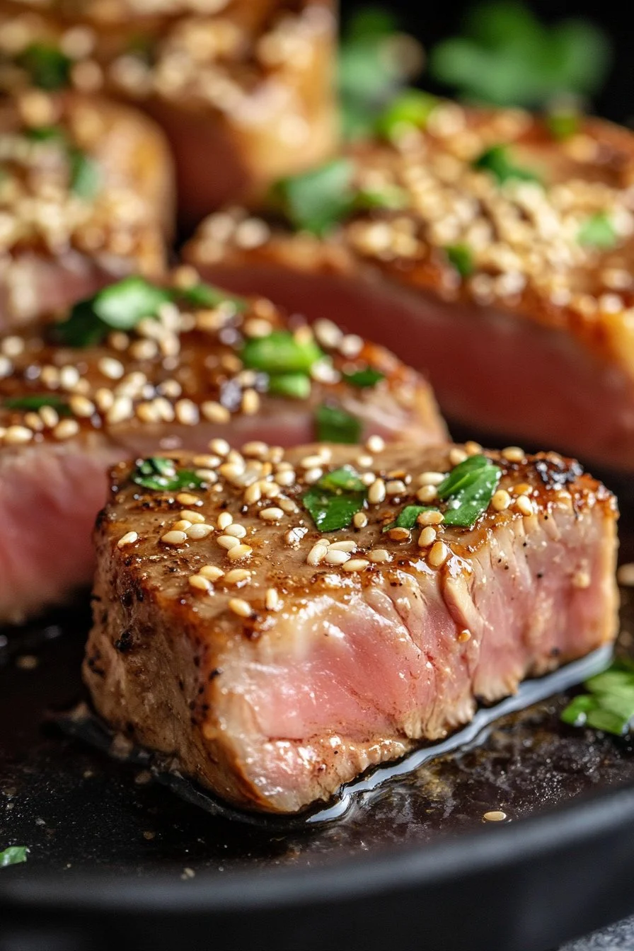 Sesame Ginger Asian Tuna Steak