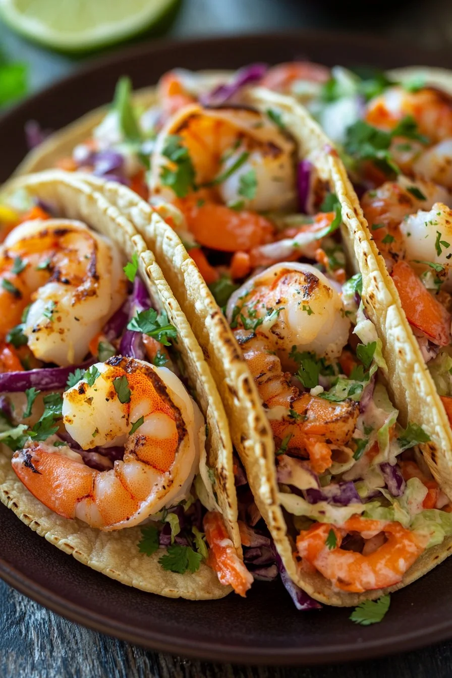 Shrimp Tacos with Cilantro Lime Slaw: An Amazing Ultimate Recipe