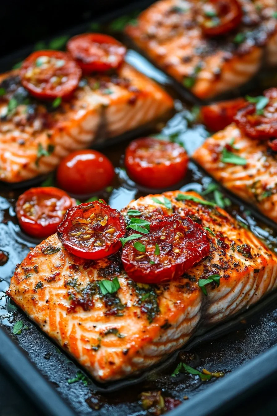 Sun Dried Tomato Salmon Recipe