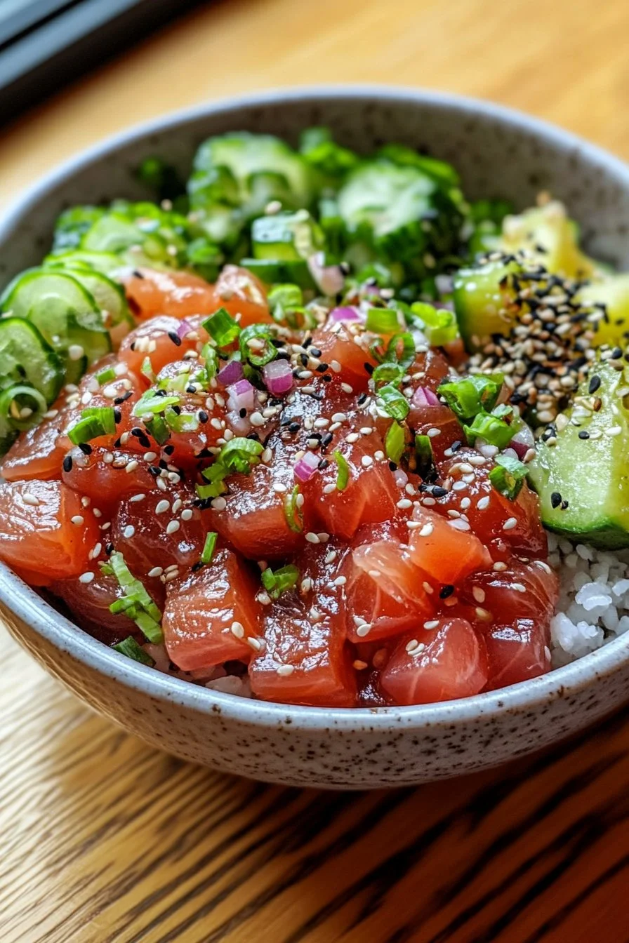 Tuna Poke Bowl