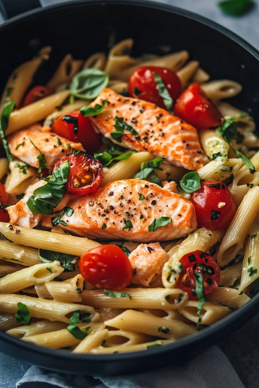Tuscan Salmon Penne