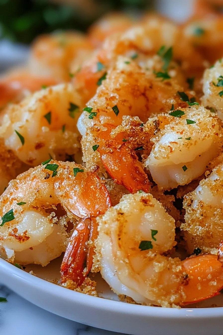 Air Fryer Garlic Parmesan Shrimp