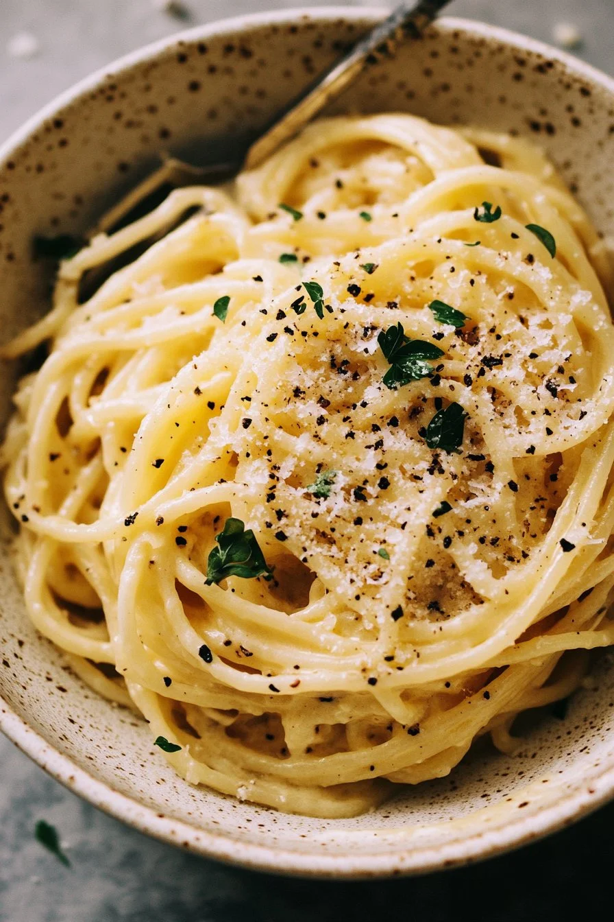 Authentic Cacio e Pepe