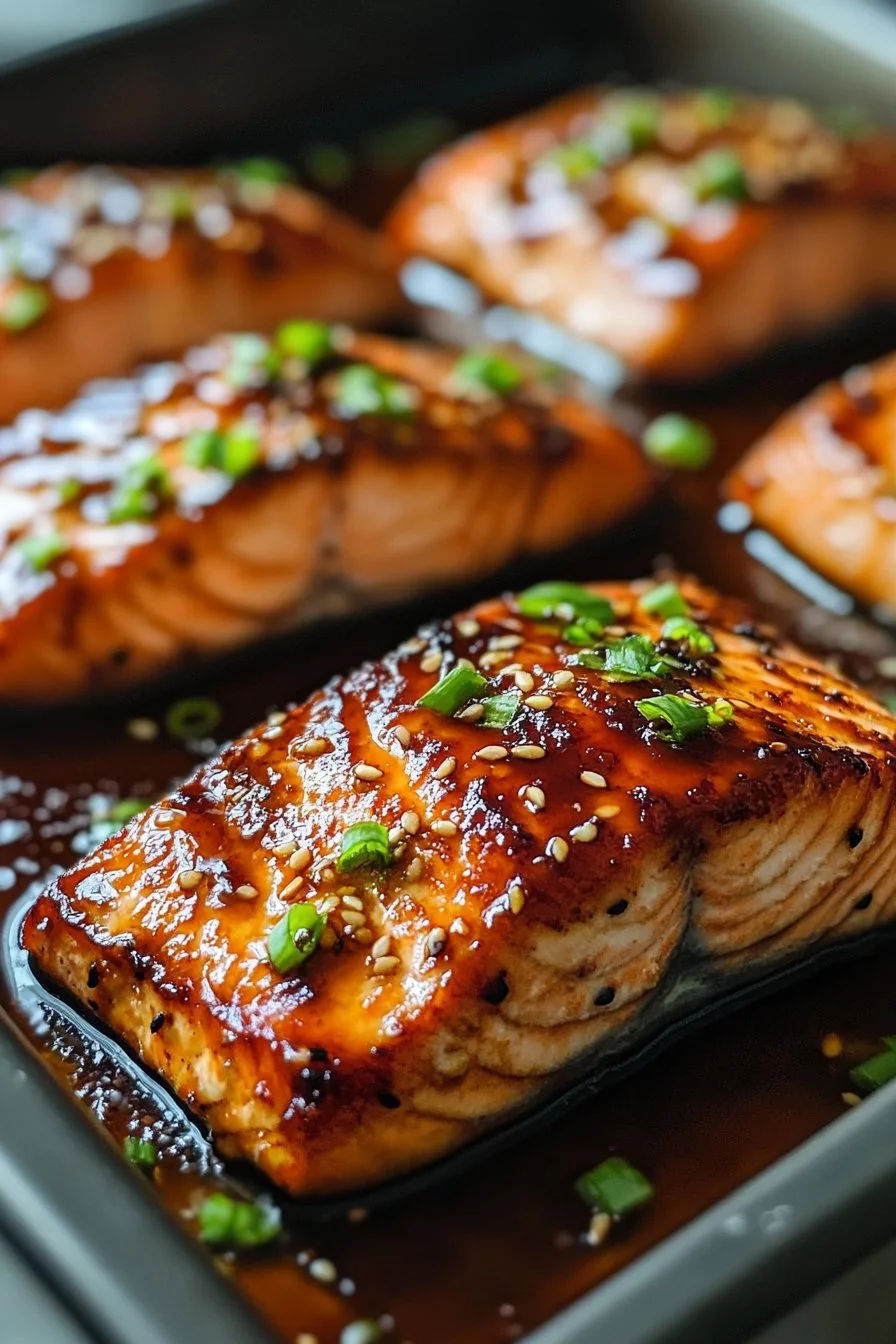 Baked Teriyaki Salmon