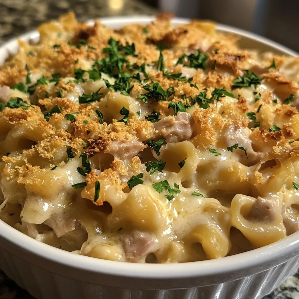 Best Campbell's Tuna Casserole - flirtyfood