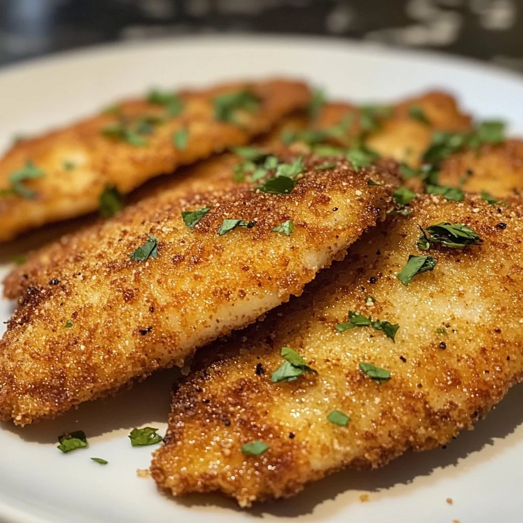 Crispy air fryer tilapia cooked to perfection
