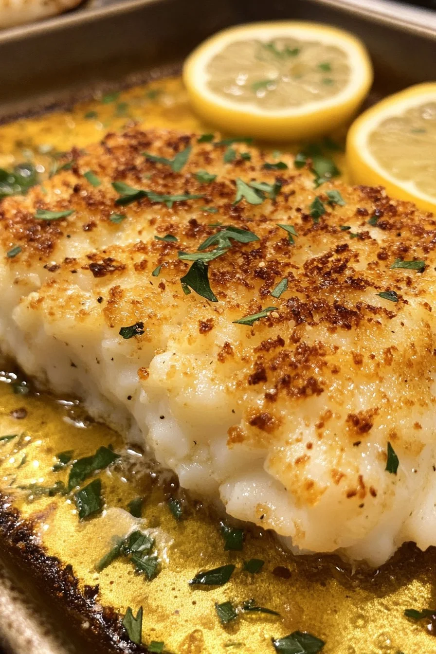 Delicious Boston Baked Cod with Crispy Panko Magic
