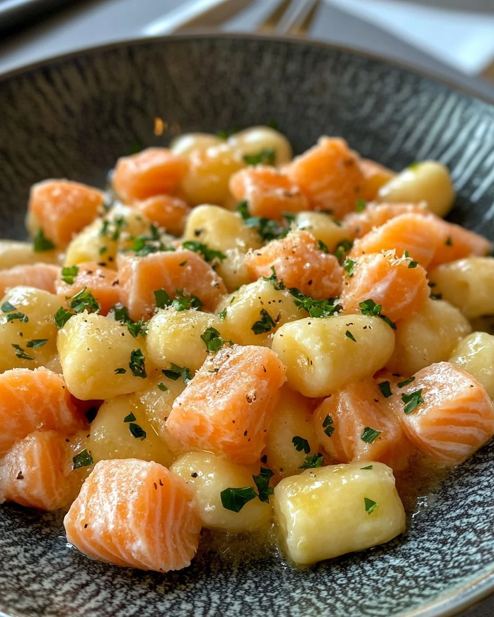 Delicious Smoked Salmon Gnocchi