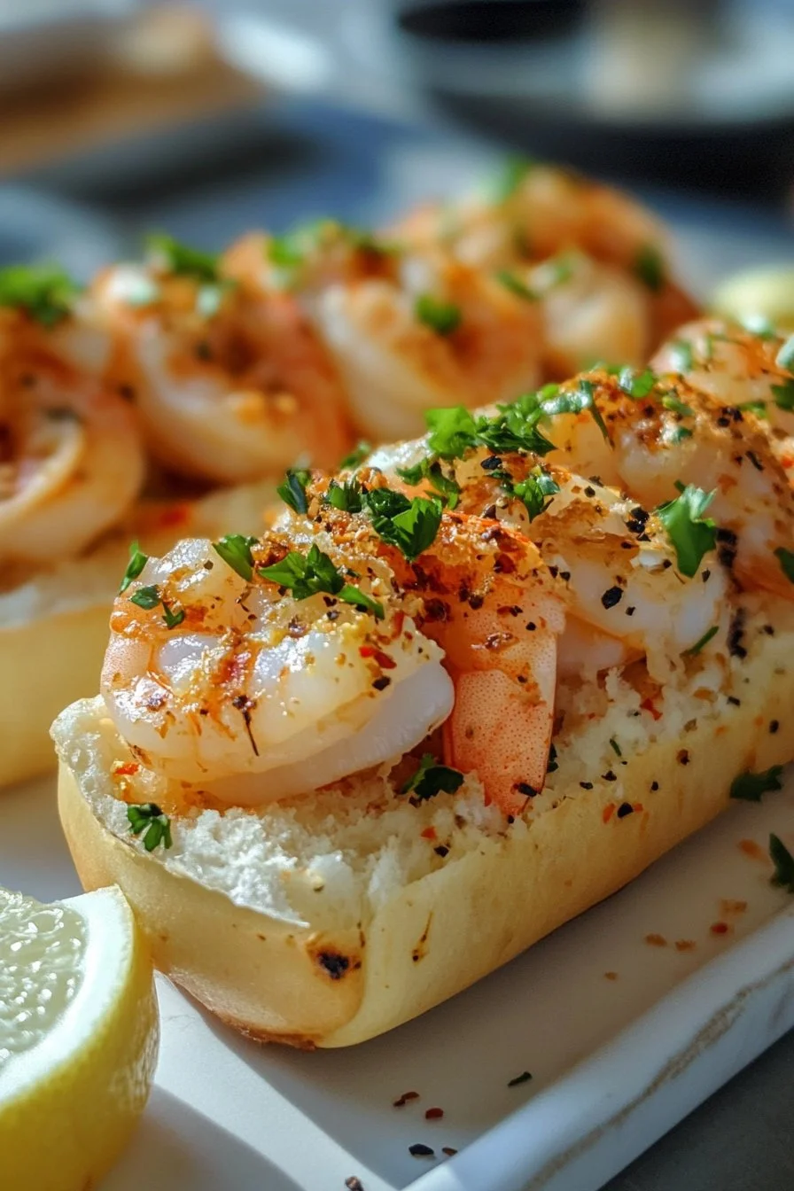 East Coast Shrimp Rolls