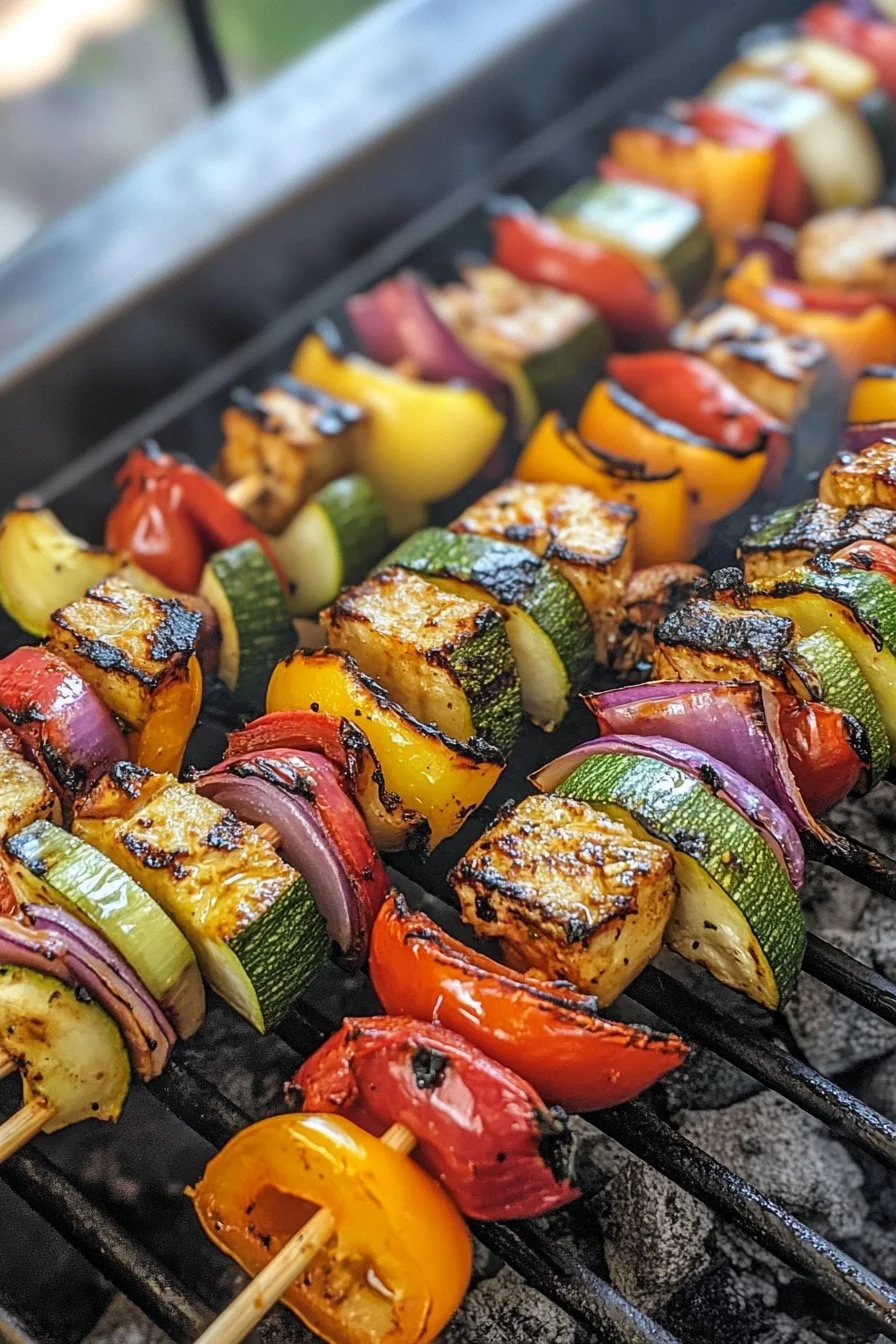 Grilled Veggie Kabobs