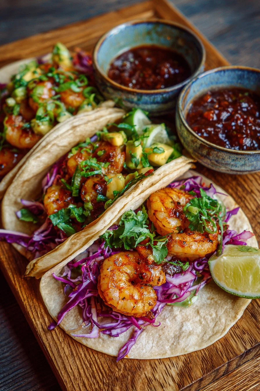 Healthy Shrimp Tacos