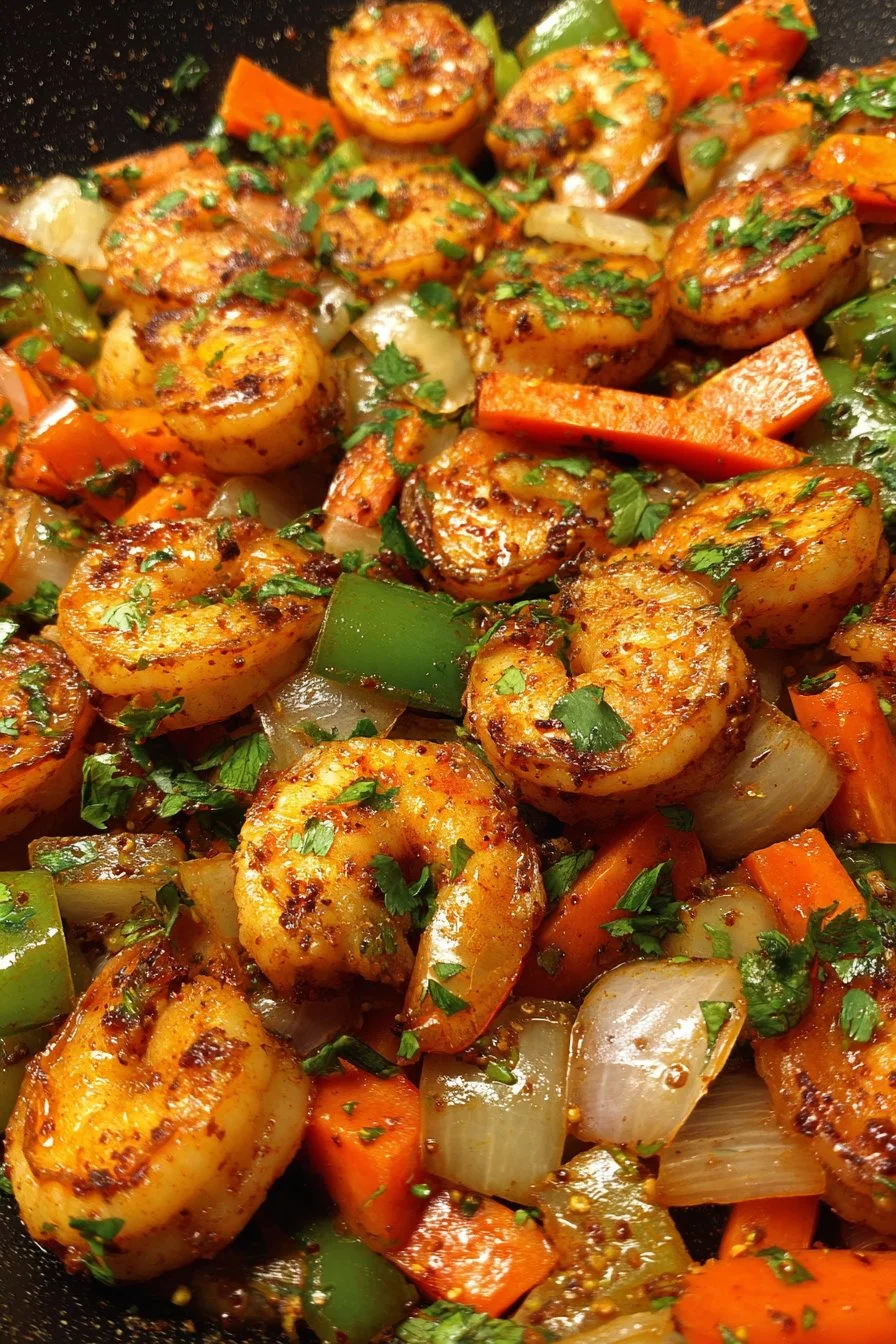 High-Protein One-Pan Shrimp Stir Fry