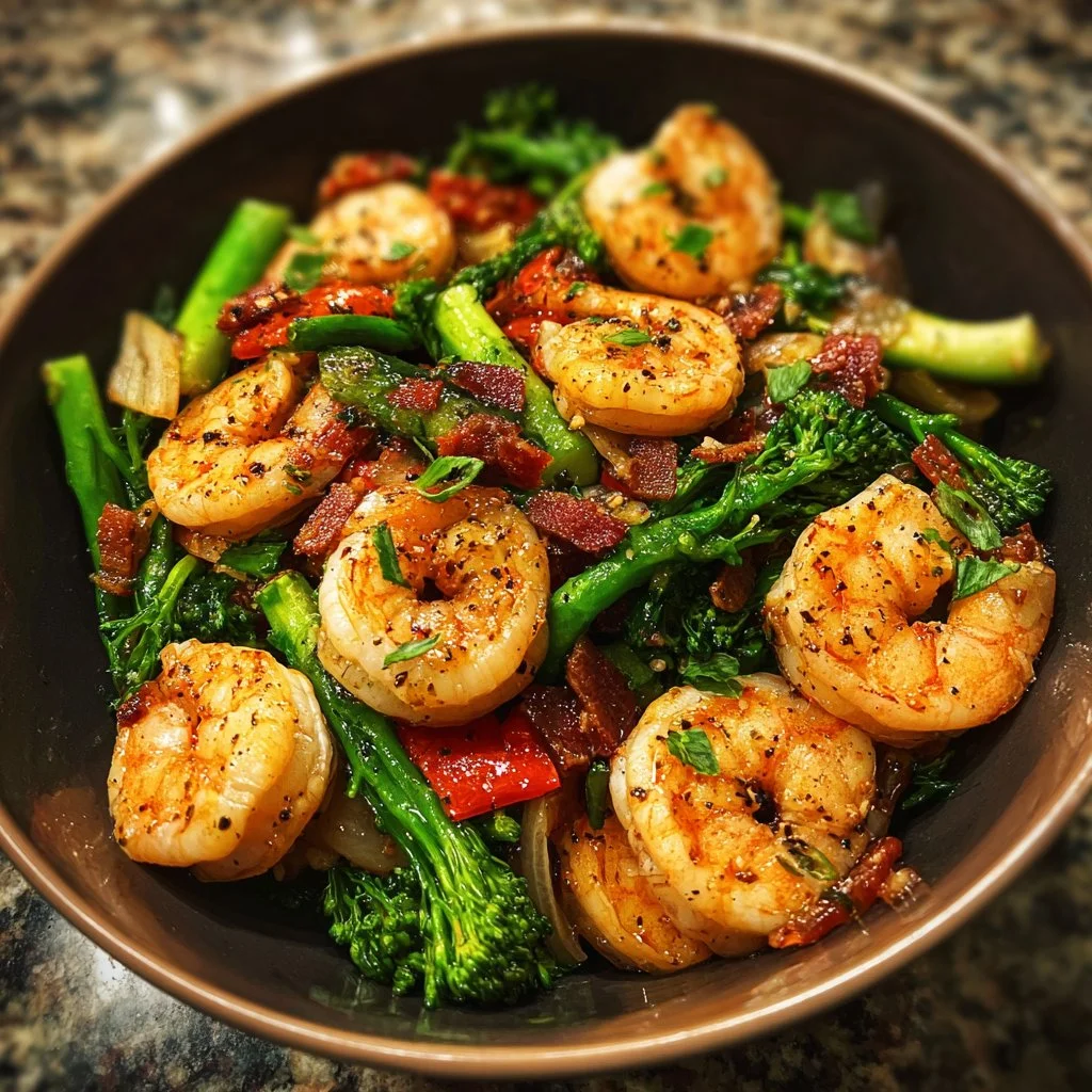High-Protein One-Pan Shrimp Stir Fry