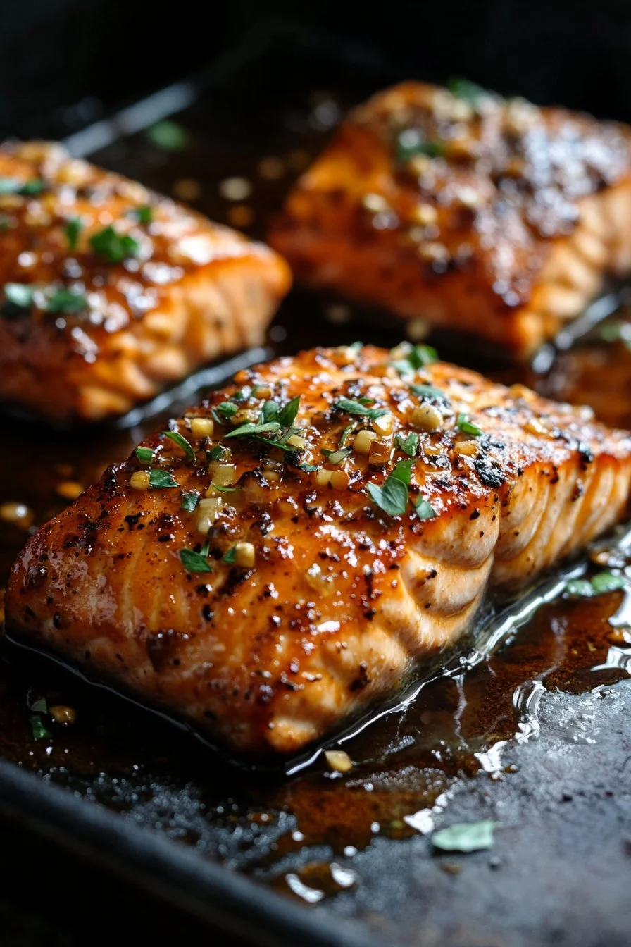Honey Garlic Salmon (The Best Recipe!)