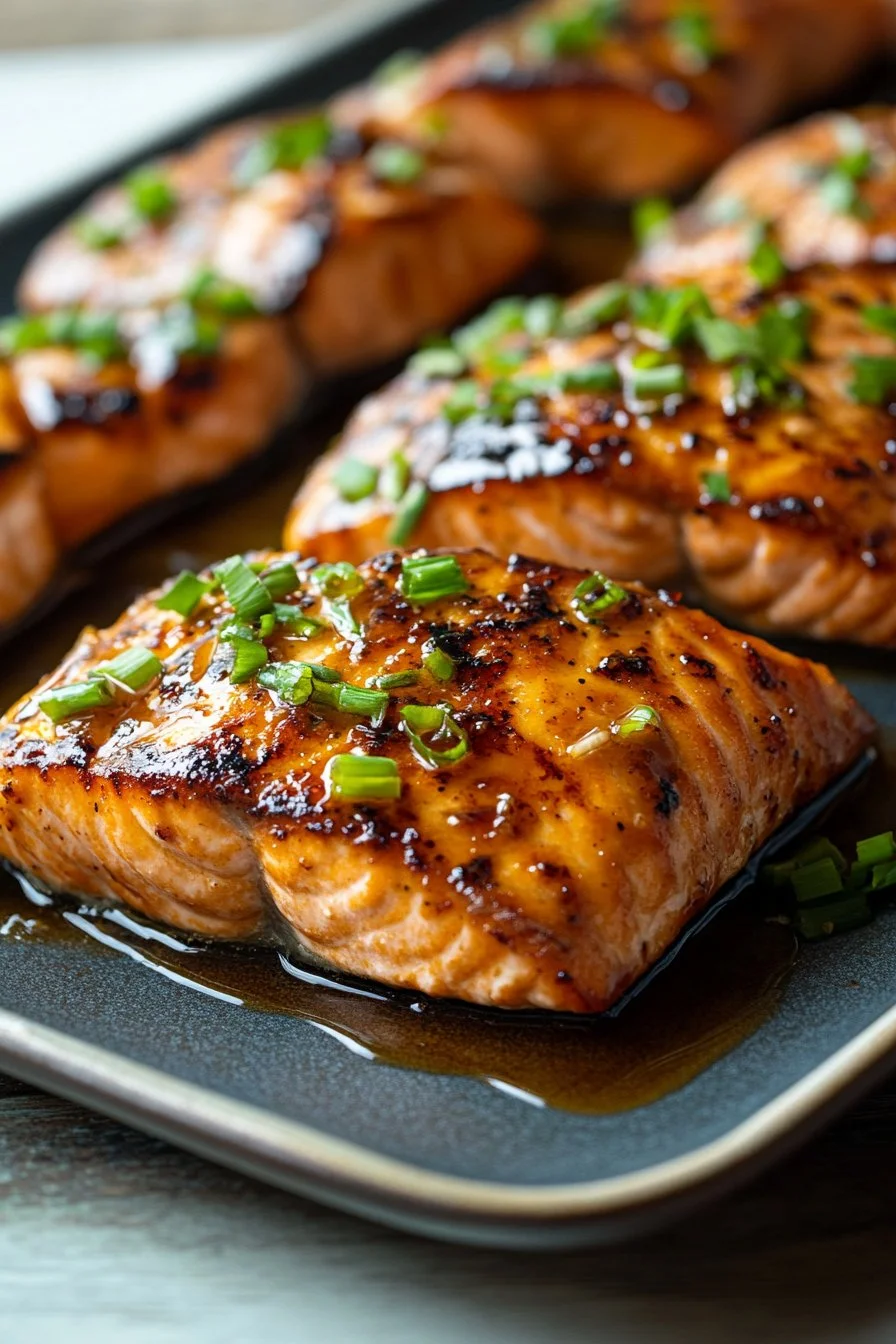 Honey Pineapple Glazed Salmon Recipe