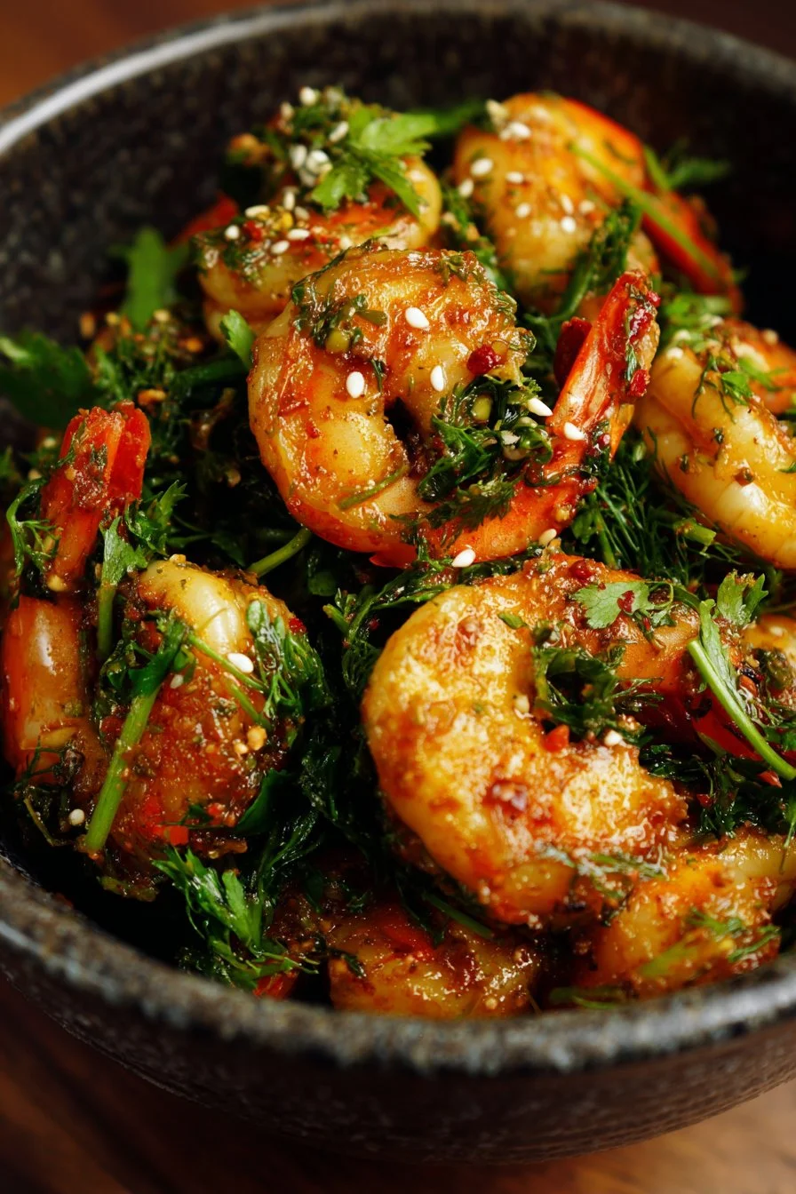 Keto Shrimp Bowl