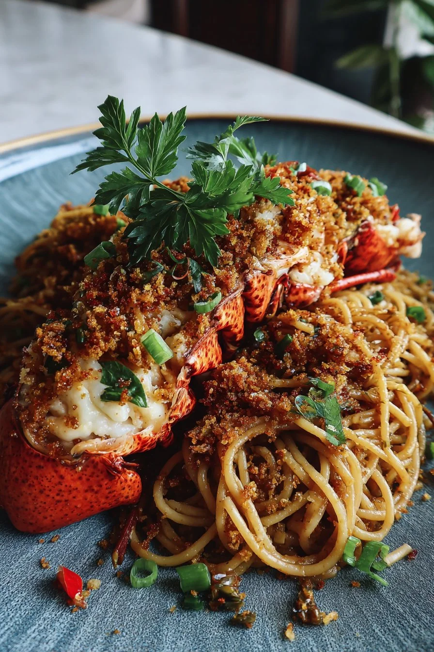 Lobster Spaghetti with Chili Breadcrumbs: An Incredible 7-Step Gourmet Delight