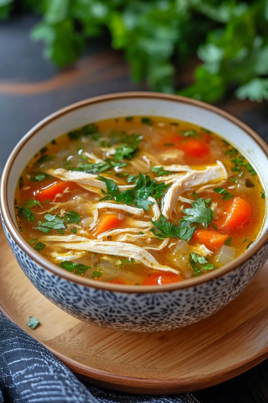 Chicken Broth (Mexican Chicken Soup)