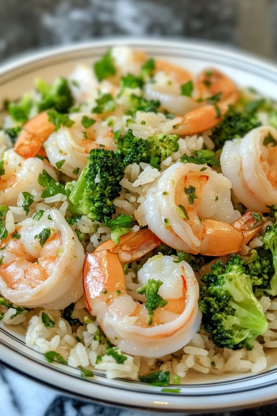 Shrimp and Broccoli Rice