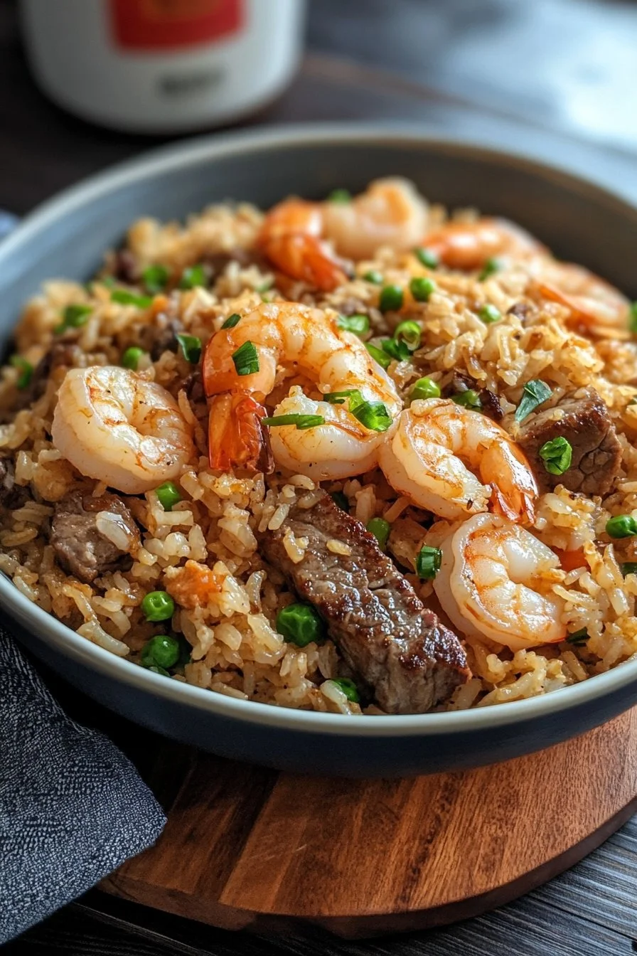 Shrimp & Steak Fried Rice
