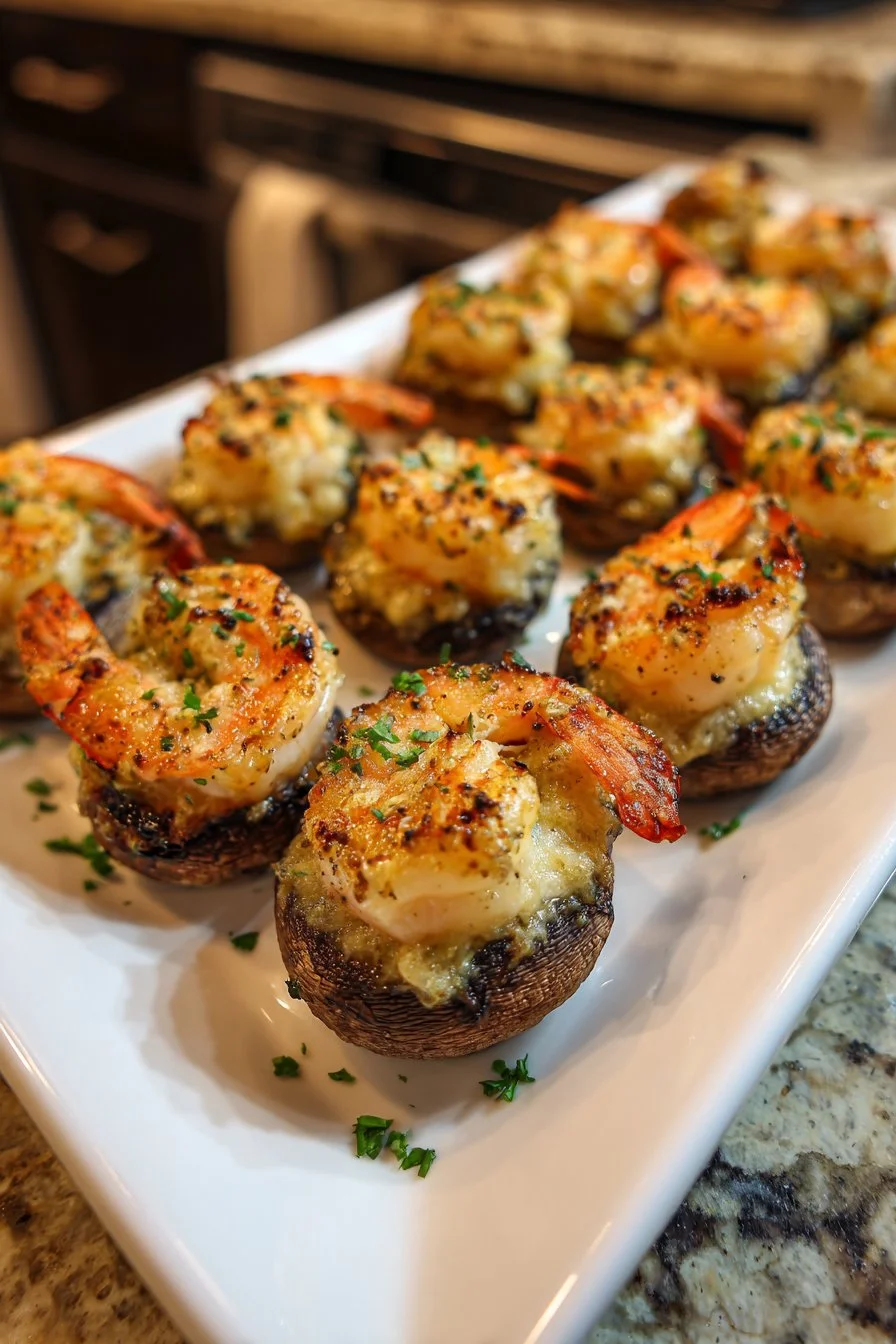 Shrimp Stuffed Mushrooms