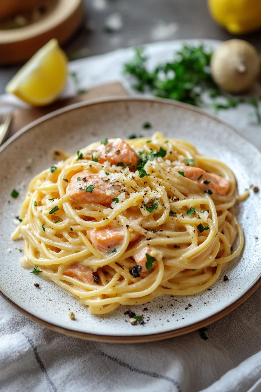 Smoked Salmon Carbonara: A Luxurious Twist on a Classic Italian Favorite