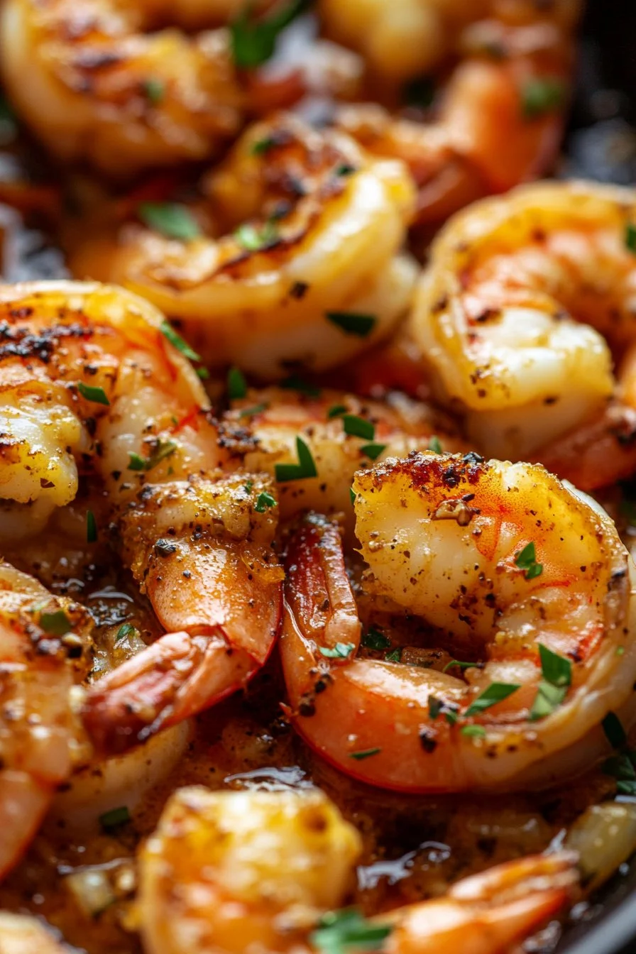 Spicy Garlic Butter Shrimp Recipe