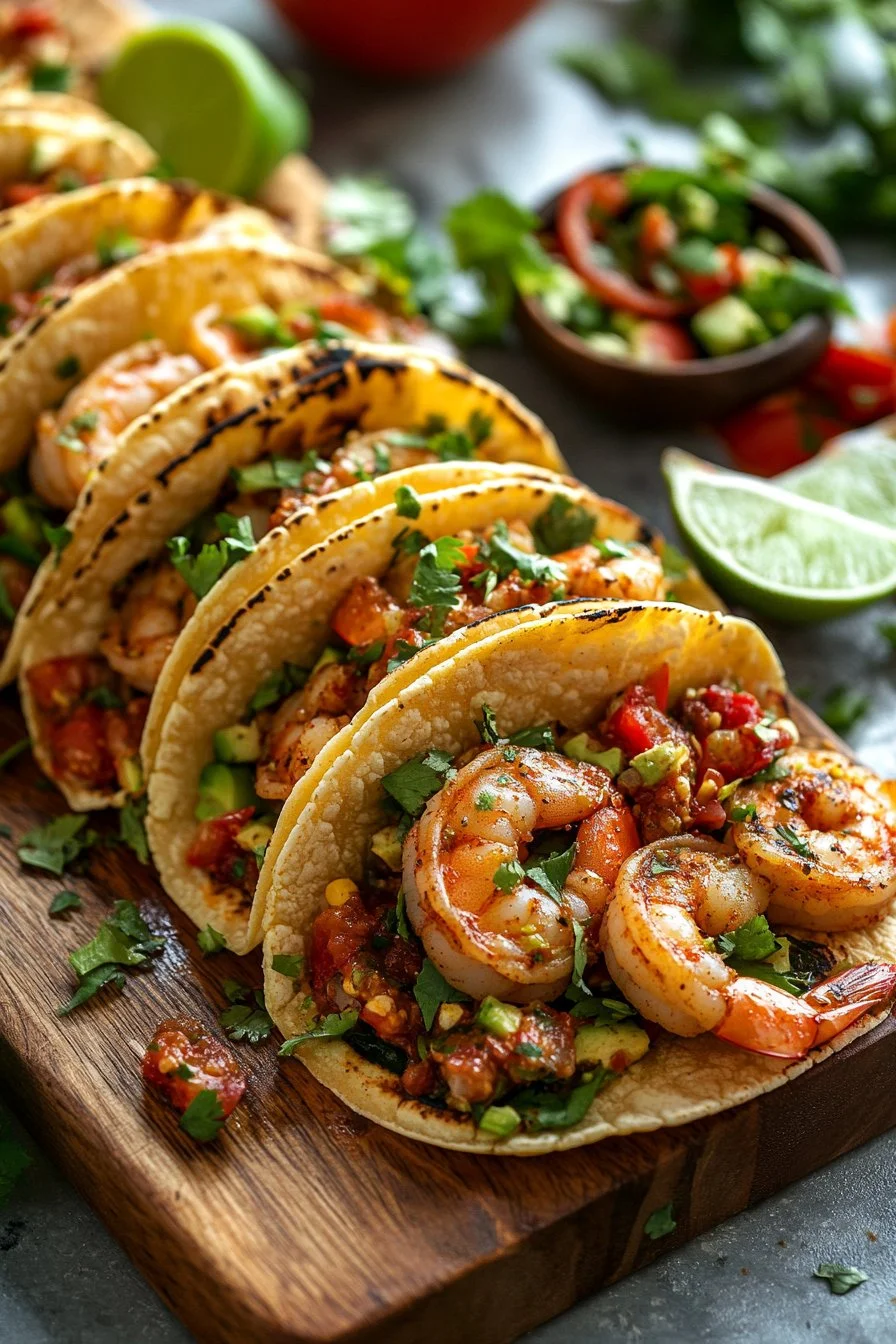 Spicy Shrimp Tacos