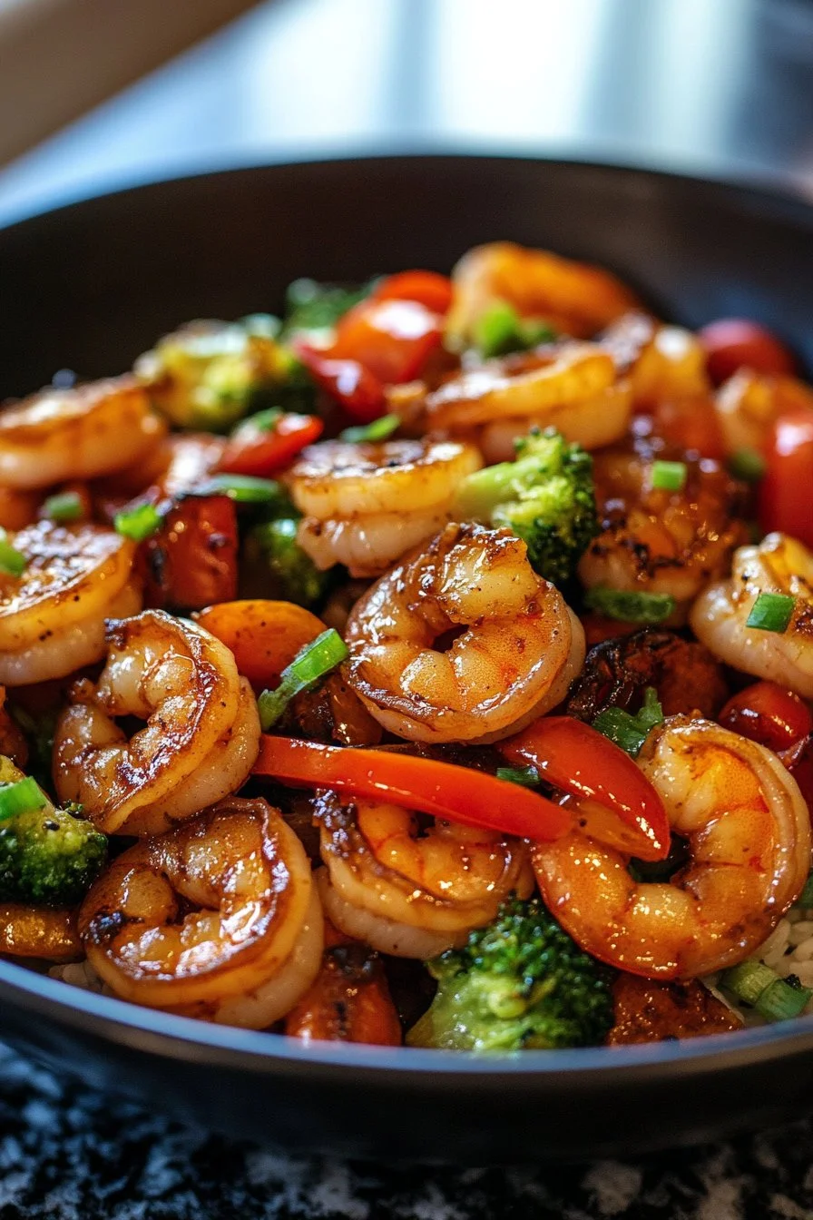 Teriyaki Shrimp Stir Fry