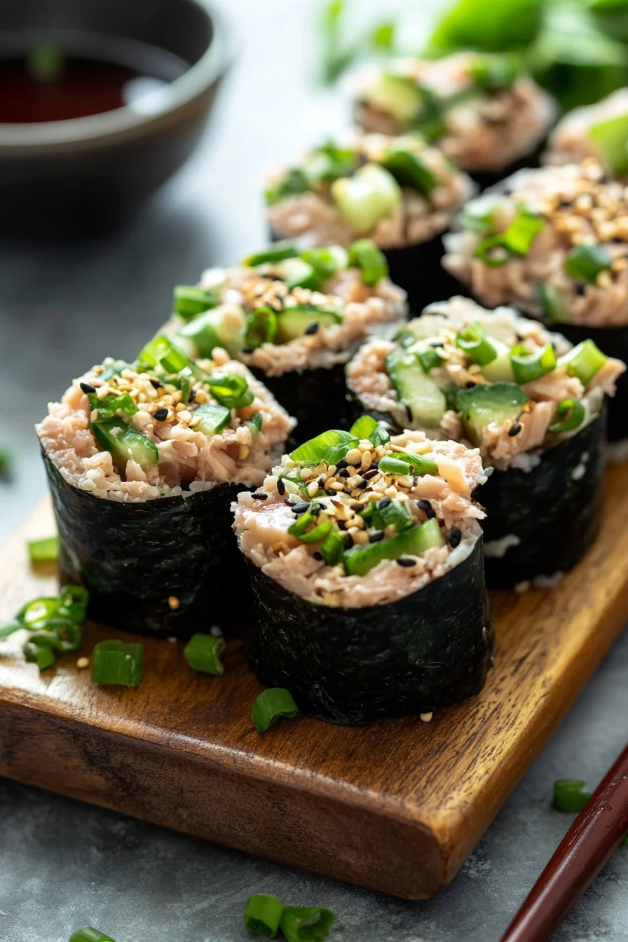 Tuna Salad Nori Wraps (paleo!)
