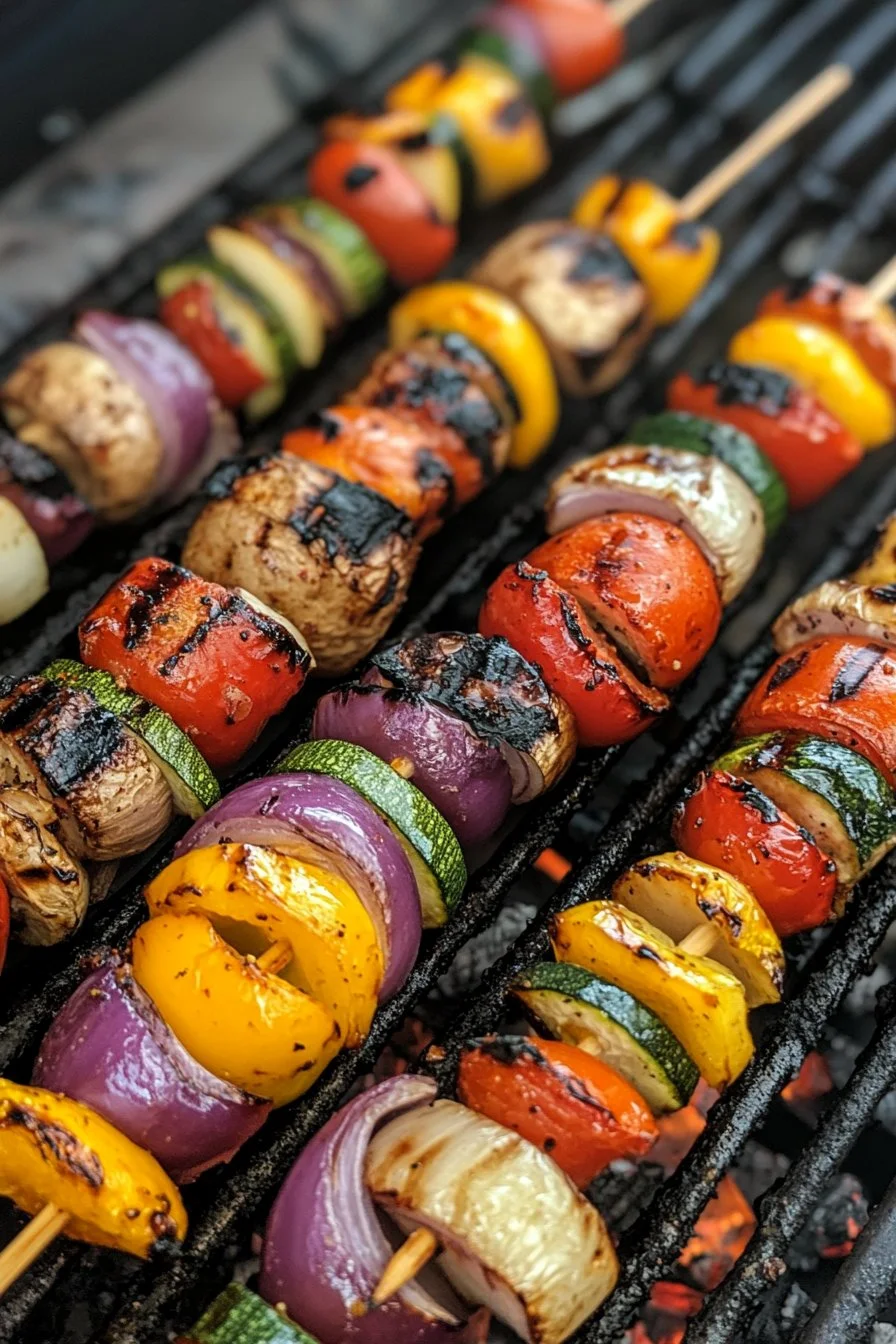 Zesty Grilled Veggie Kabobs
