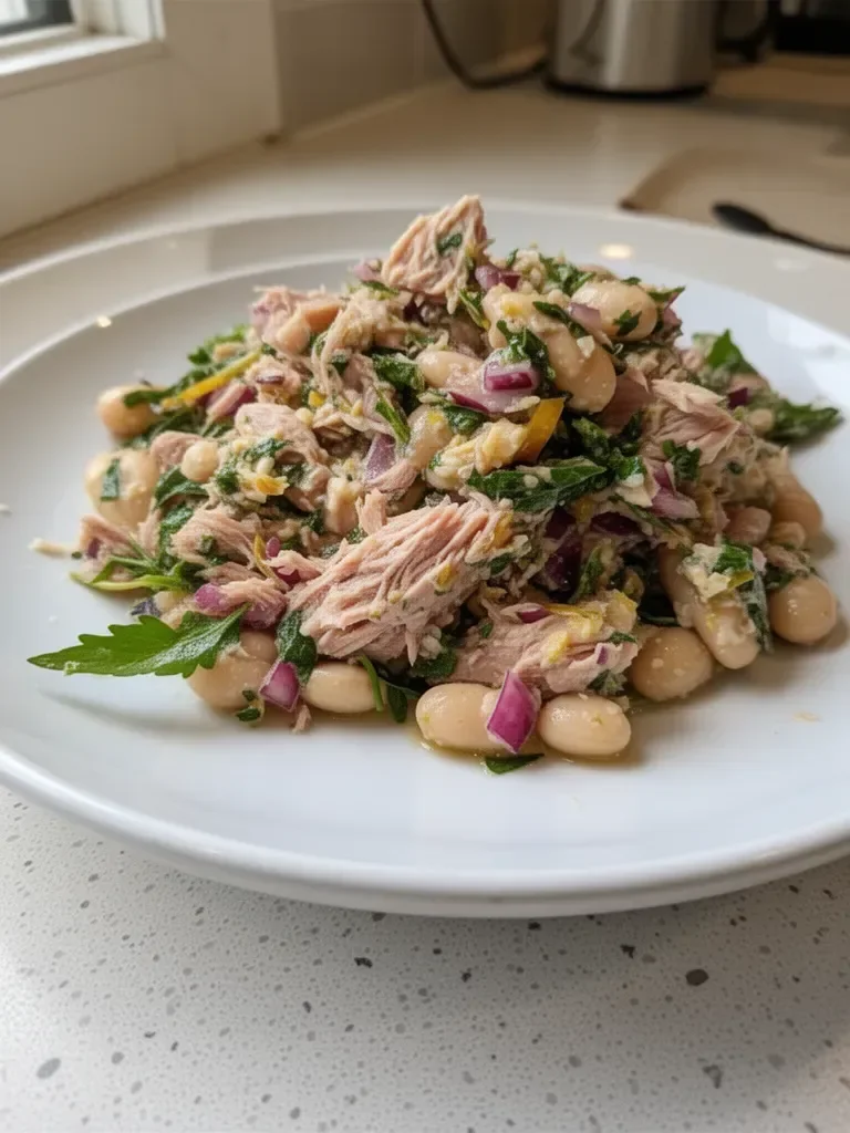 Amazing Tuna and White Bean Salad: 1 Simple Trick for Healthy Joy