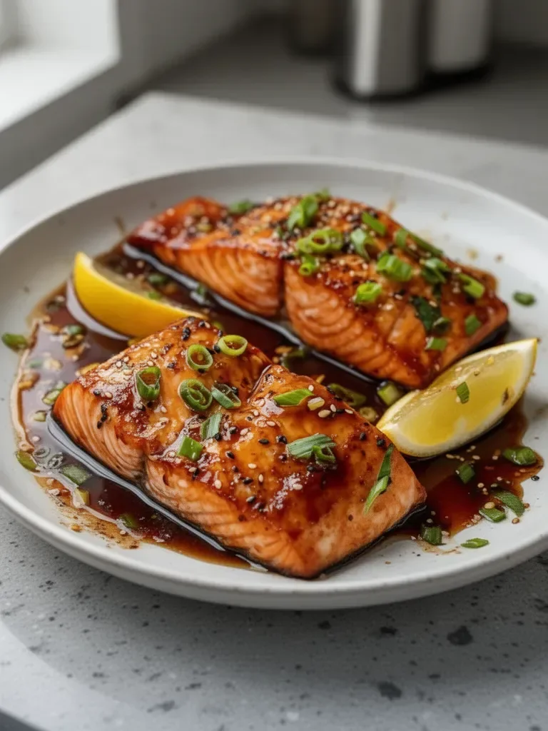 Baked Teriyaki Salmon