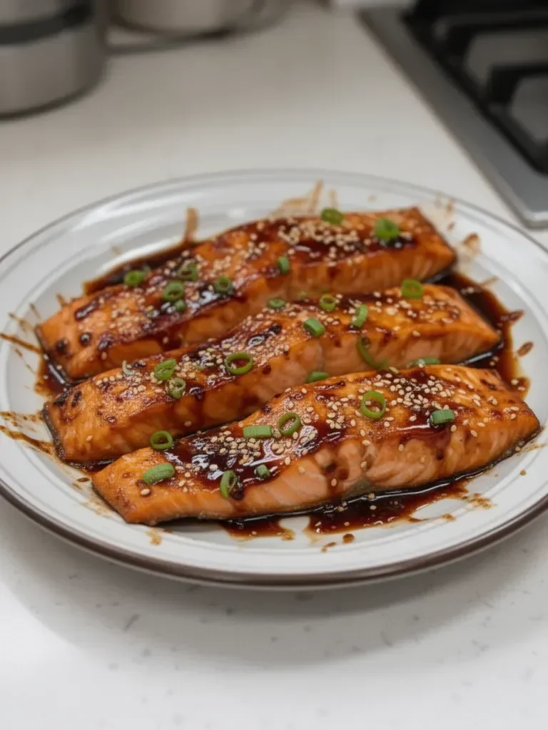 Baked Teriyaki Salmon
