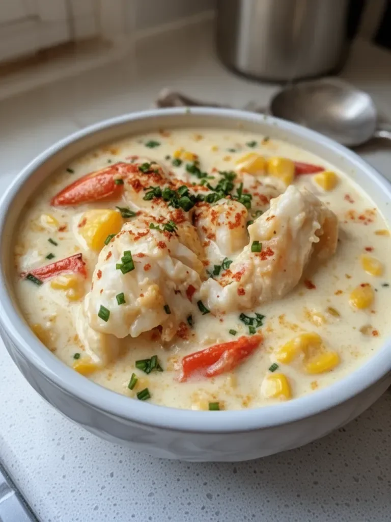 Bobby Flay's Crab & Corn Chowder Recipe