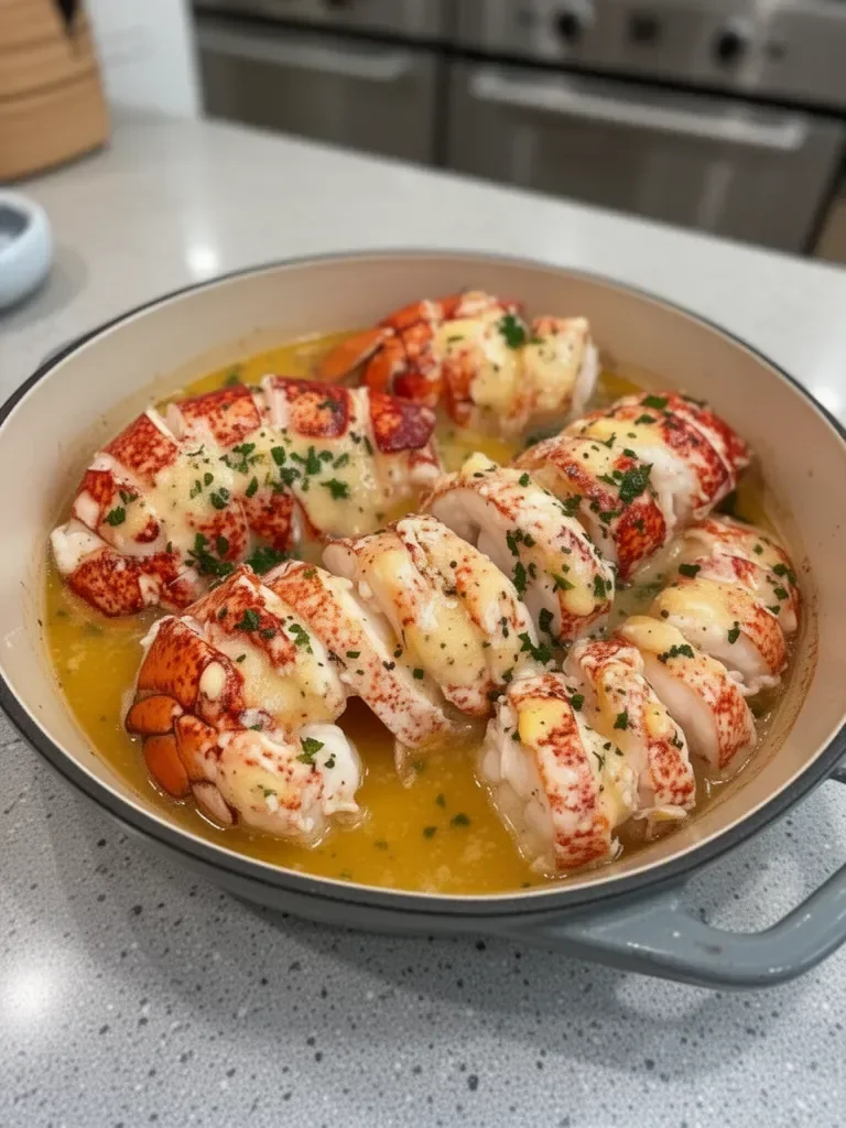 Butter Poached Lobster Tails