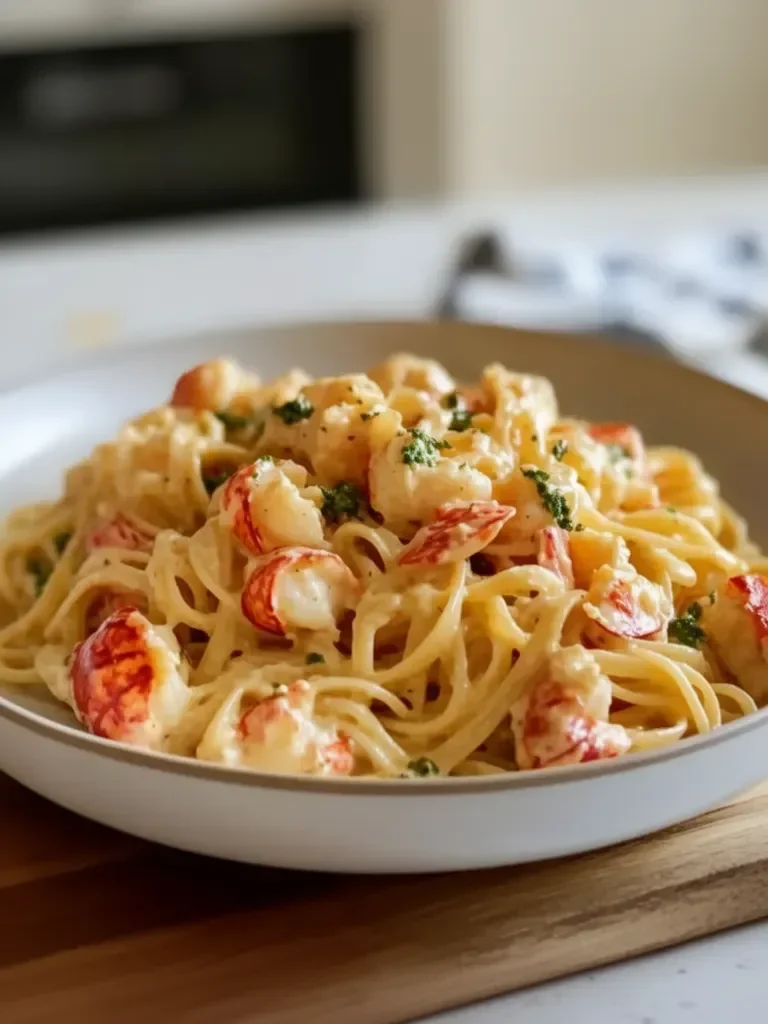 Buttered Lobster Pasta