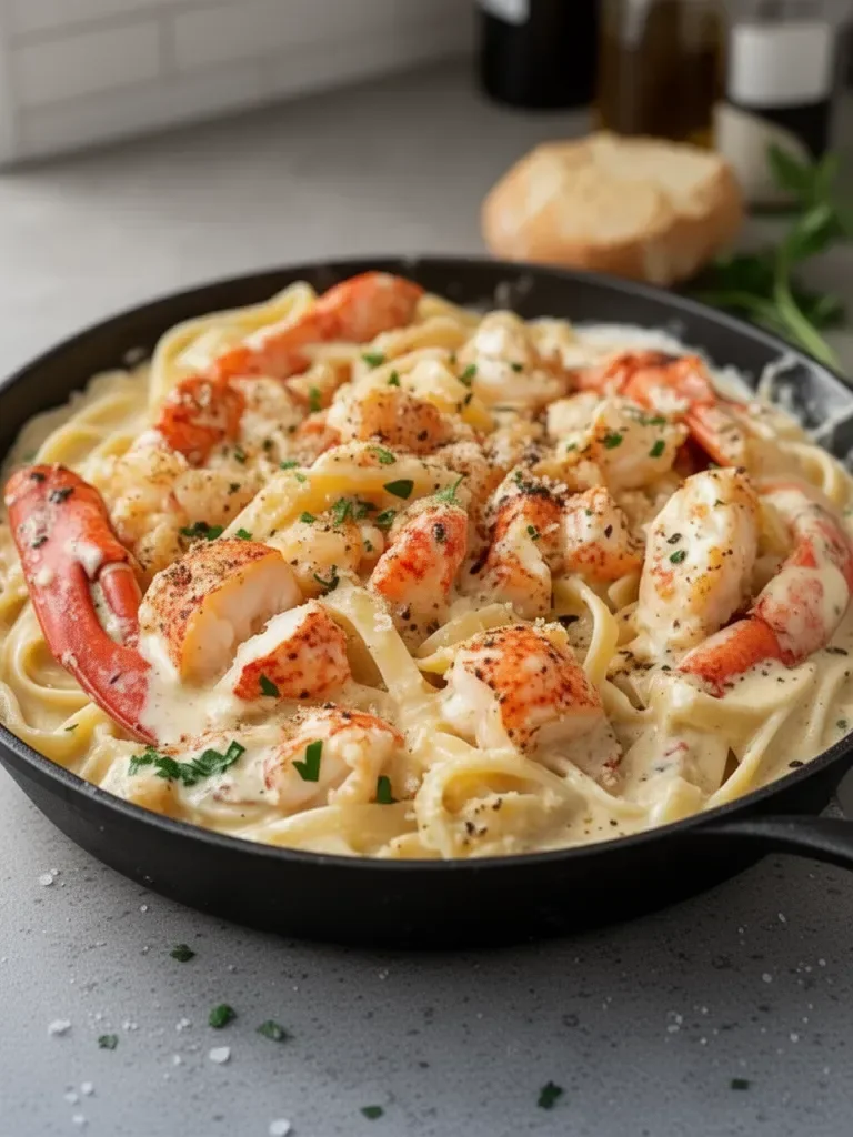 Cajun-Style Seafood Alfredo