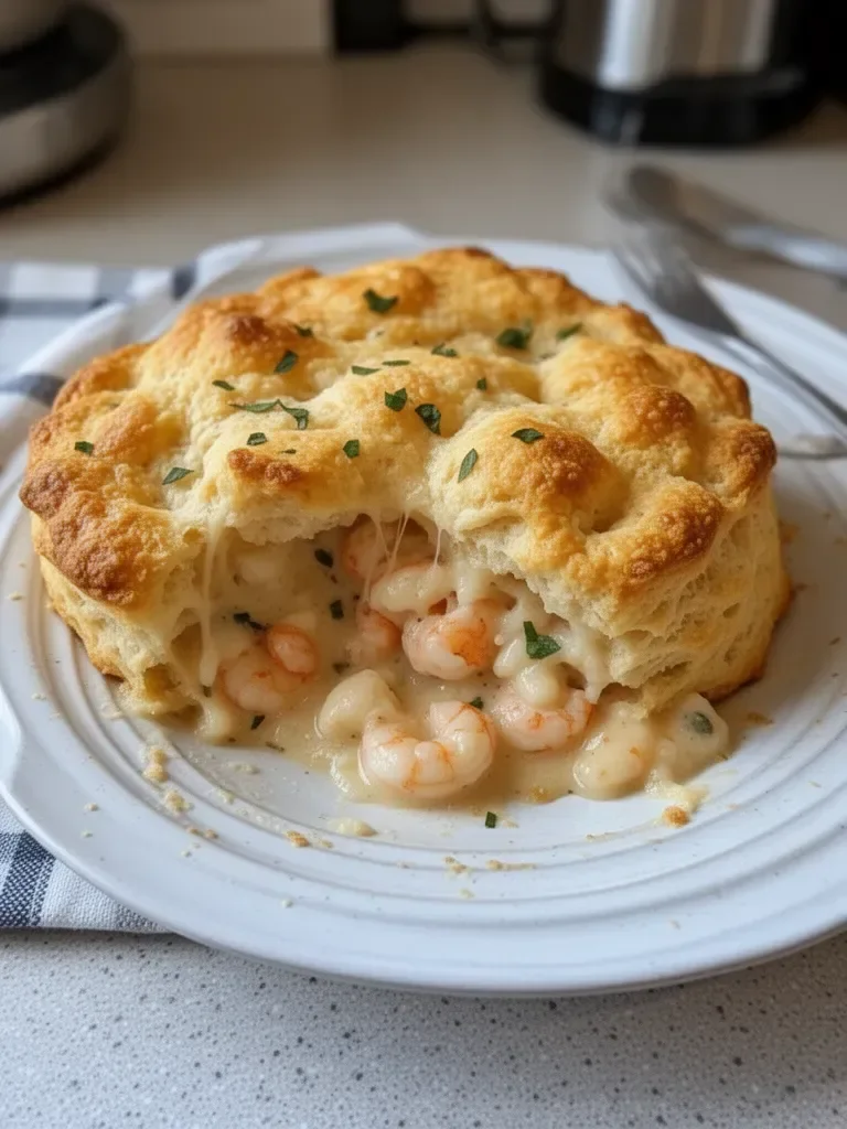 Cheddar Bay Biscuit Seafood Pot Pie: A Delicious Recipe!