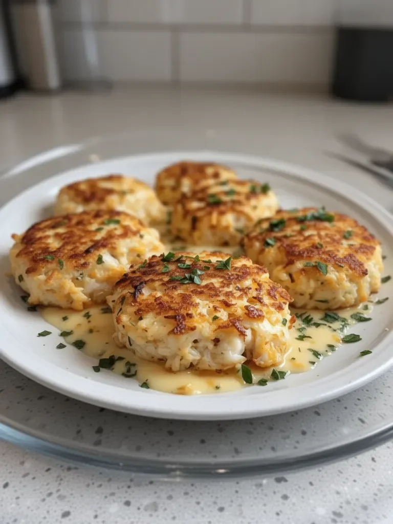 Cheddar Bay Crab Cakes