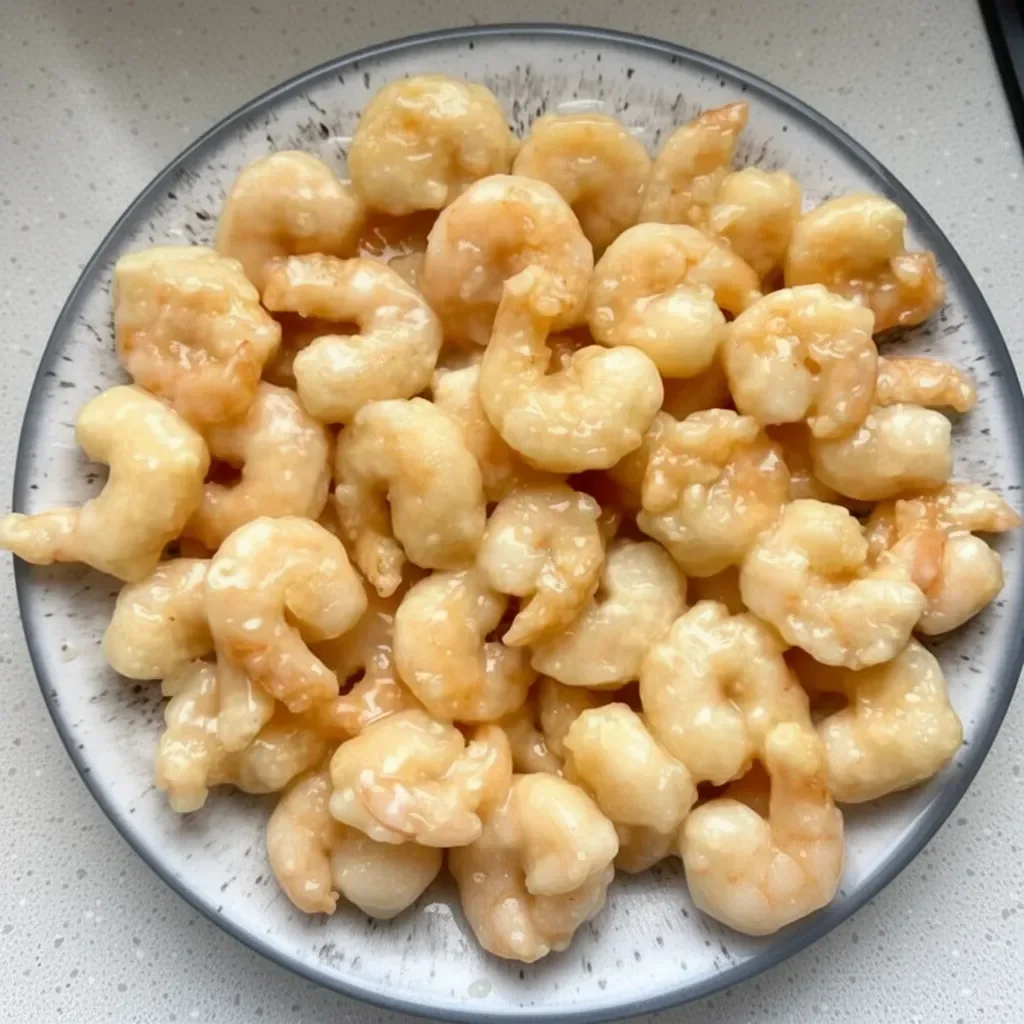 Chinese-style coconut shrimp served with dipping sauce