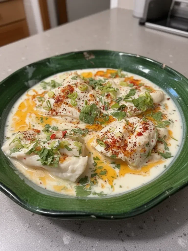 Coconut Milk Poached Fish