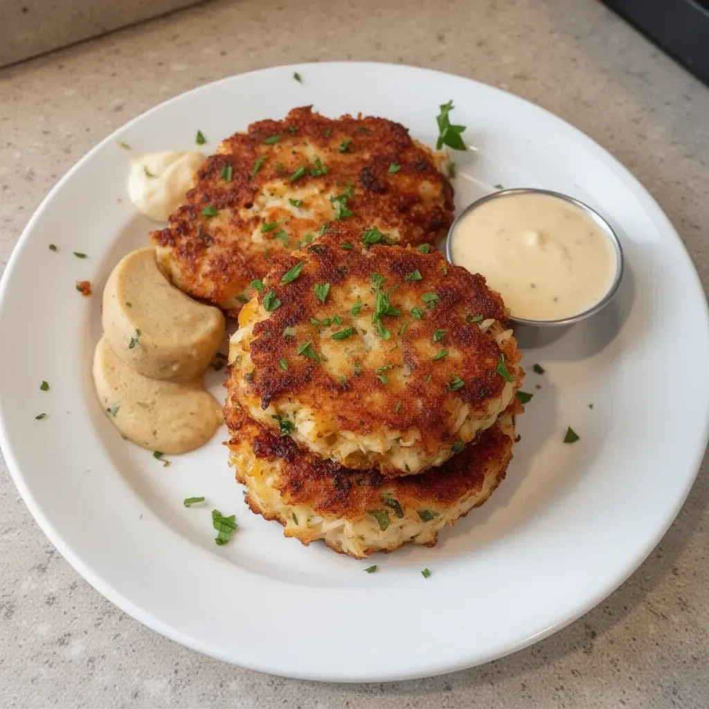 Delicious homemade crab cakes inspired by Joe's Crab Shack recipe