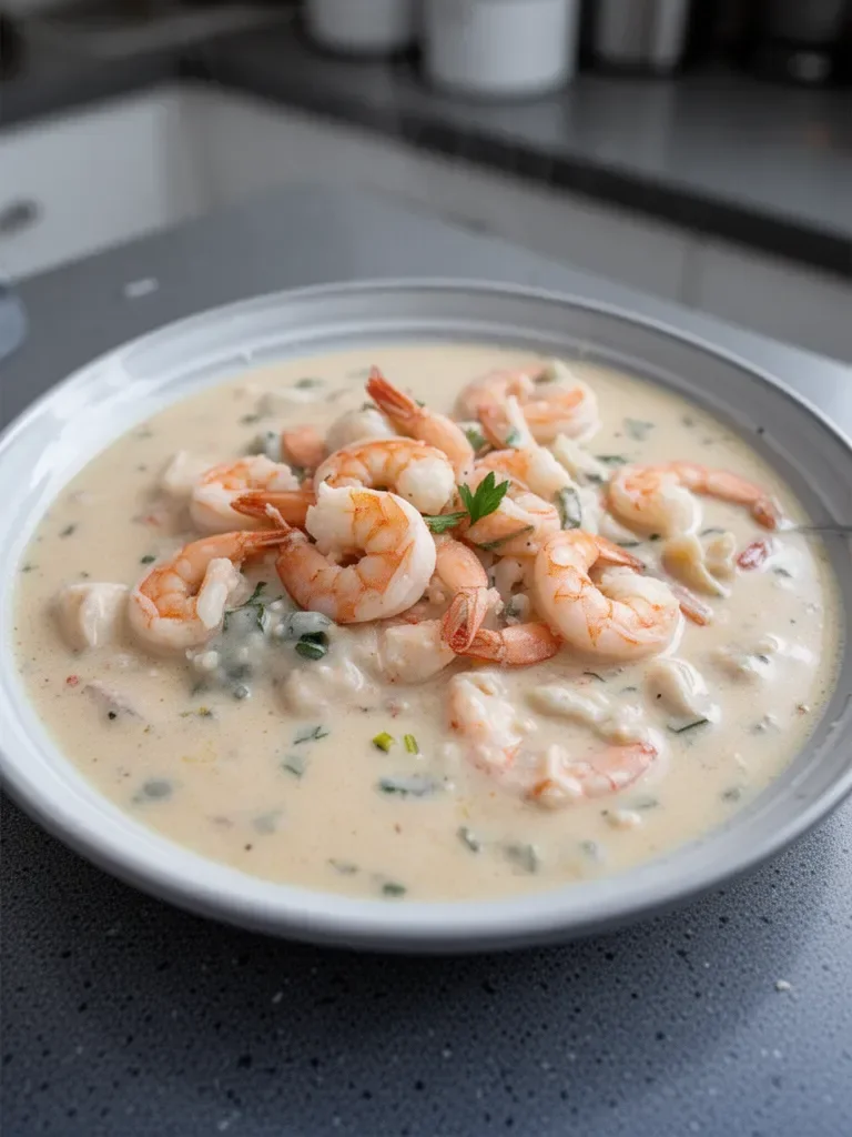 Crab and Shrimp Seafood Bisque