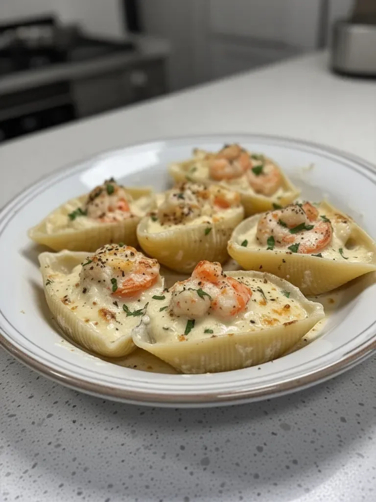 Creamy Seafood Stuffed Shells for Ultimate Comfort Dining