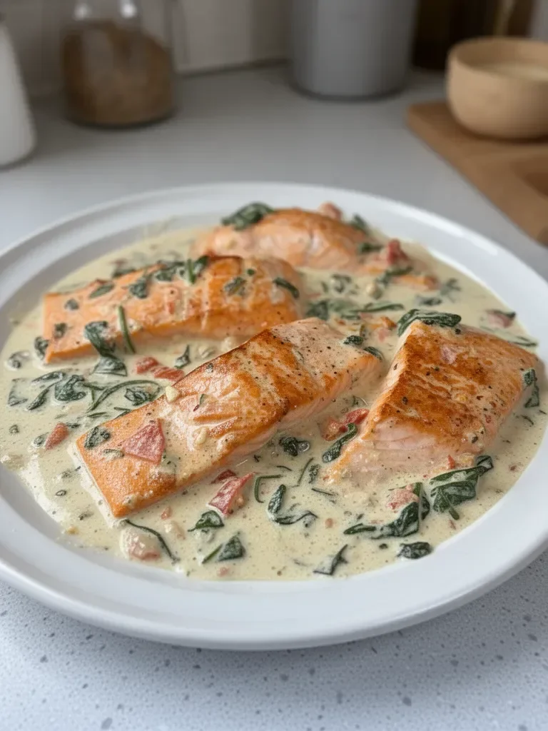 Creamy Tuscan Salmon
