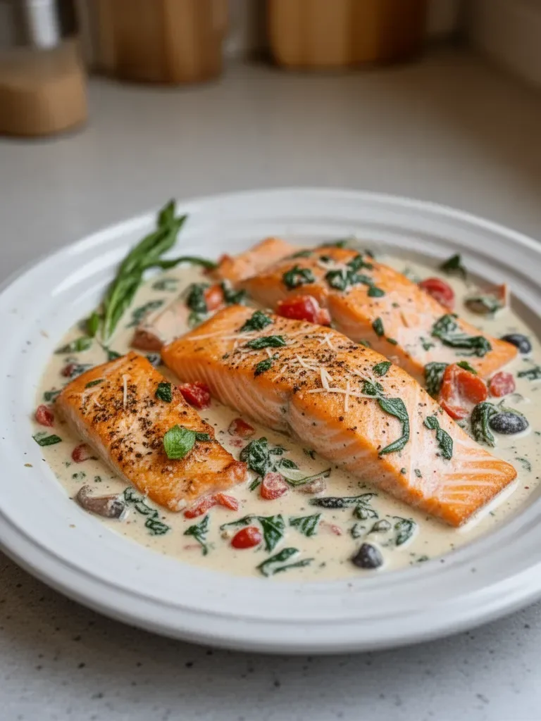 Creamy Tuscan Salmon