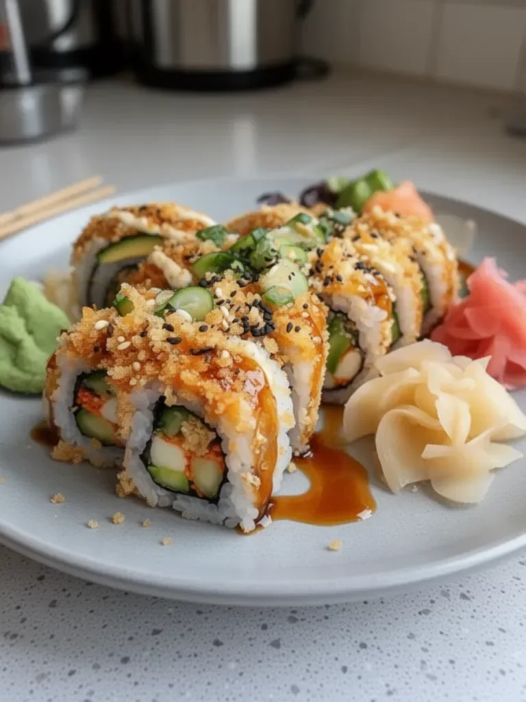 Crunchy Veggie Sushi Rolls